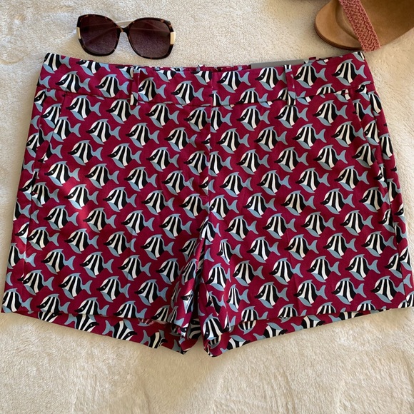 NWT Ann Taylor Fish Shorts - Picture 2 of 8